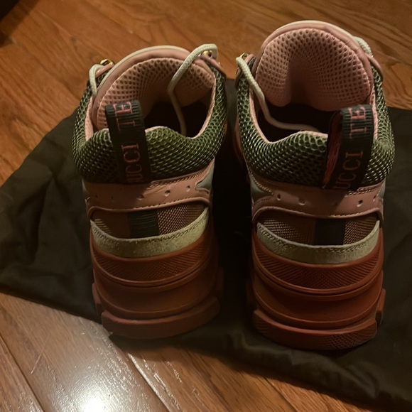 Gucci Flashtrek Sega leather sneakers (womens) - Picture 2 of 5